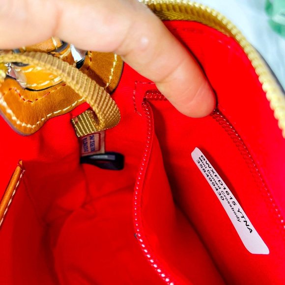 Dooney & Burke Blue Wexford Doomed Crossbody Purse - Picture 10 of 13